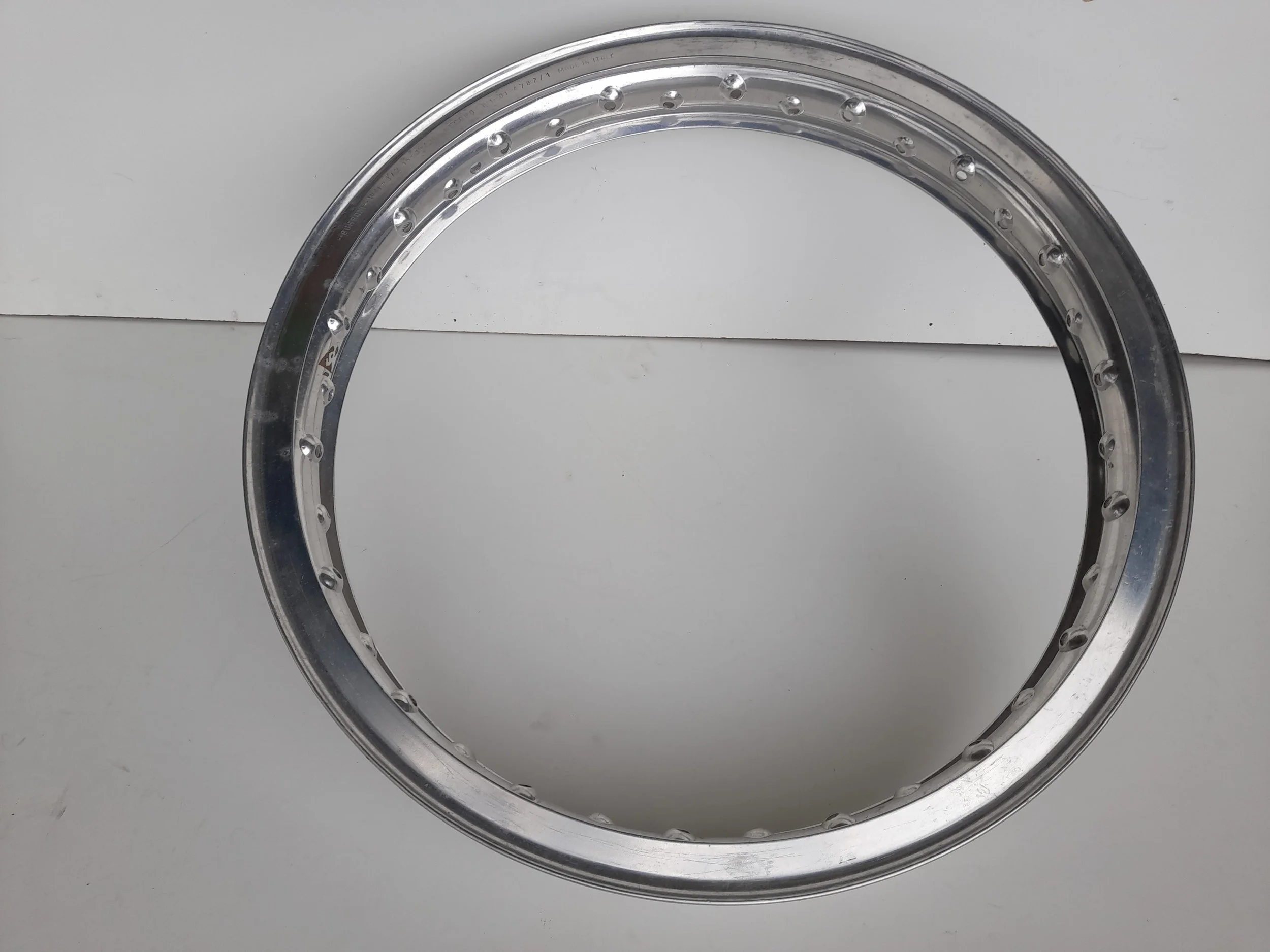 Ducati aluminium wheel rim. Borrani WM3 19 x 36. — Classic Ducati